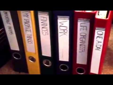 how to organize paperwork