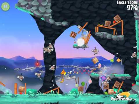 how to collect feathers in angry birds hd