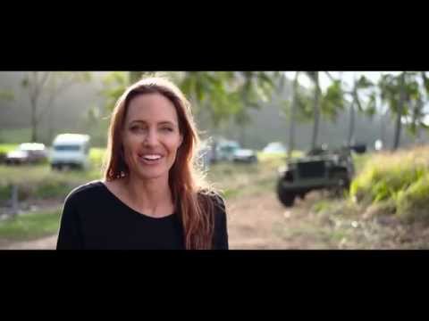 An Unbroken featurette featuring a make-up free Angelina Jolie …unrecognizable?