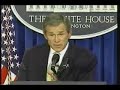 Bush: Truly not concerned about bin Laden (short version)