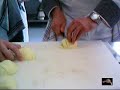 Trinchado Fileteado de manzana para tarta