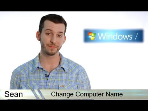 how to change computer name
