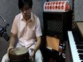 Djembe 201: 2.04 - Intermediate Rhythm (slow rock 2)