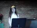 Maddison auditioning for a local group