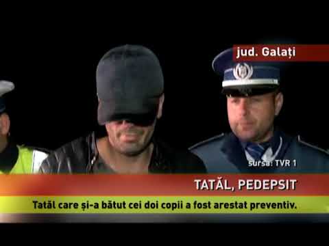 Tatăl care și-a bătut copiii cu sălbăticie, arestat preventiv