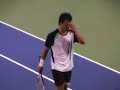 Andre アガシ in his last Dubai Open