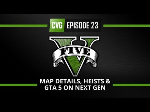 Grand Theft Auto V - GTA V o'clock - Map size, heist details and Grand Theft Auto 5 on next-gen consoles! It's that time of the week again, and in this episode James and Tim are ...