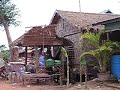 The road to the floating village