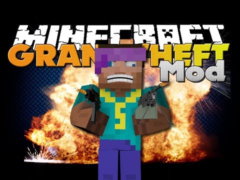 Minecraft Mod - GTA Mod - New Guns and Cars