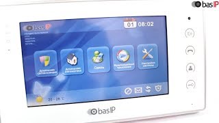 Видео. Видеообзор цифрового IP видеодомофона BAS-IP AR-07