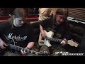 Ivan Chopik jamming with Mikael �kerfeldt of Opeth