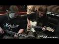 Ivan Chopik jamming with Mikael Åkerfeldt of Opeth
