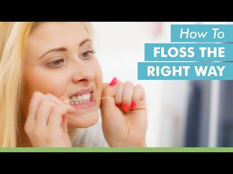 how to properly floss