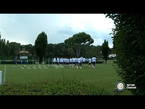 ALLENAMENTO INTER REAL AUDIO 16 08 2014 ALLENAMENTO INTER REAL AUDIO 16 08 2014