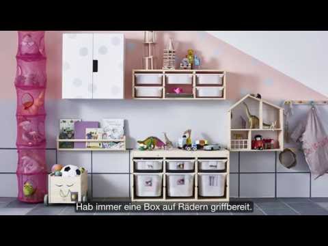 IKEA Organisationskunst: Spielzeugaufbewahrung