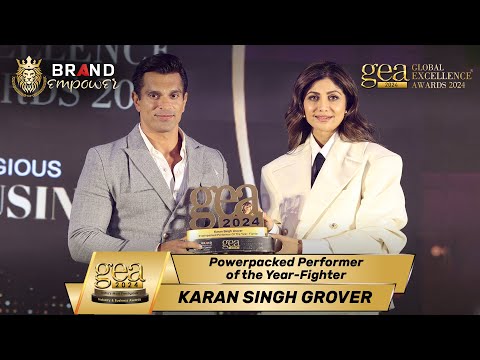 Karan Singh Grover wins GEA 2024 | Global Excellence Awards 2024 by Brand Empower