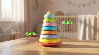 Soft Stacking Rings video 1