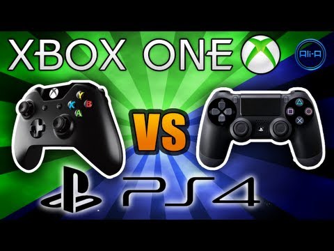 Xbox One vs PS4 Specs - Xbox One Gameplay! New Microsoft & Sony Console! - (1080p HD)