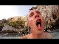 Click here to watch this video jump from calanques
