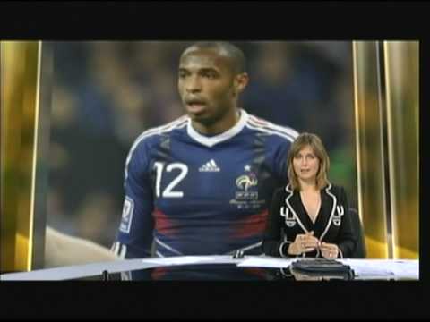 Thierry Henry Cheats: French In; Irish Out YouTube Preview Image