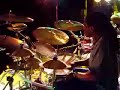 sabian endorser will calhoun during the recent drumfest 2006 uk tour of brentwood, northampton and birmingham.