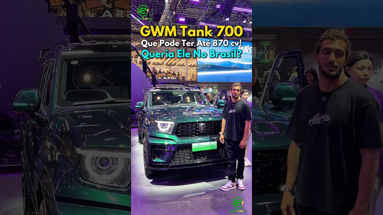 GWM Tank 700 Que Pode Ter Até 870 cv! Queria Ele No Brasil?⚡