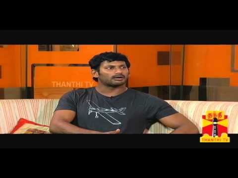 Sandhippoma @ Cinema Cafe - Pandiya Nadu (Actor Vishal & Lakshmi Menon) 13.10.2013 Thanthi Tv
