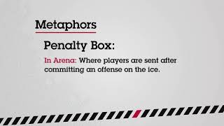 Cincinnati Cyclones Field Trip Day - Metaphors