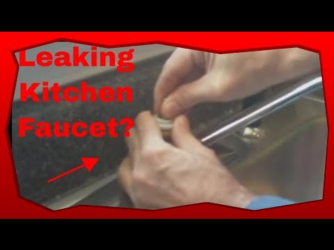 how to fix leak delta kitchen faucet