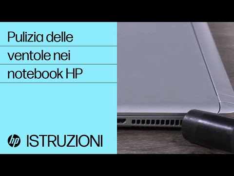 Notebook HP - La ventola è rumorosa e costantemente attiva