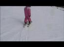 4 Year-Old Snow Skiing at Buckhill