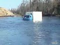 Cruzar un río con un camión