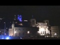 Fête des Lumières, Lyon, la vue depuis les quais de Saône
