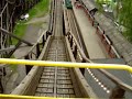 Wooden roller coaster in Linnanm�ki