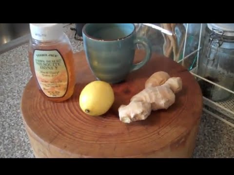 how to make a honey lemon tea