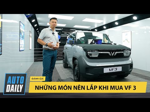 Những món đồ nên lắp ngay khi tậu VinFast VF 3 |Autodaily.vn|