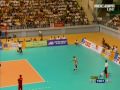 2009 Asia Women's Volleyball Championship FINAL THAILAND X CHINA 1SET [2/3]