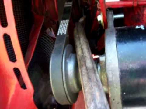 how to change fan belt on farmall h