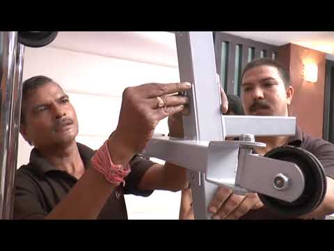 how to assemble v fit multi gym