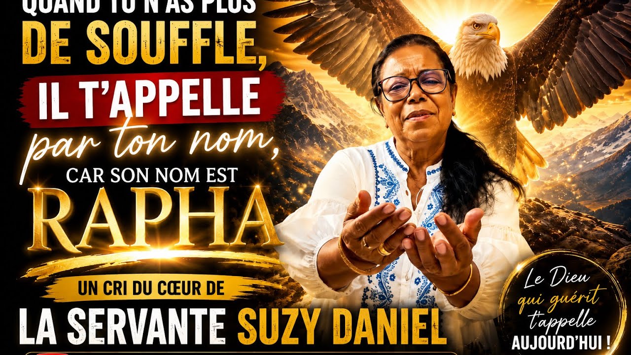     Quand tu n’as plus de souffle, Il t’appelle par ton nom… car Son Nom est RAPHA