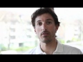 Fabian Cancellara speaks to his fans after his crash in the Tour of Flanders