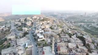 قرية صور باهر 2017 تصوير جوي عالي الدقة 4K