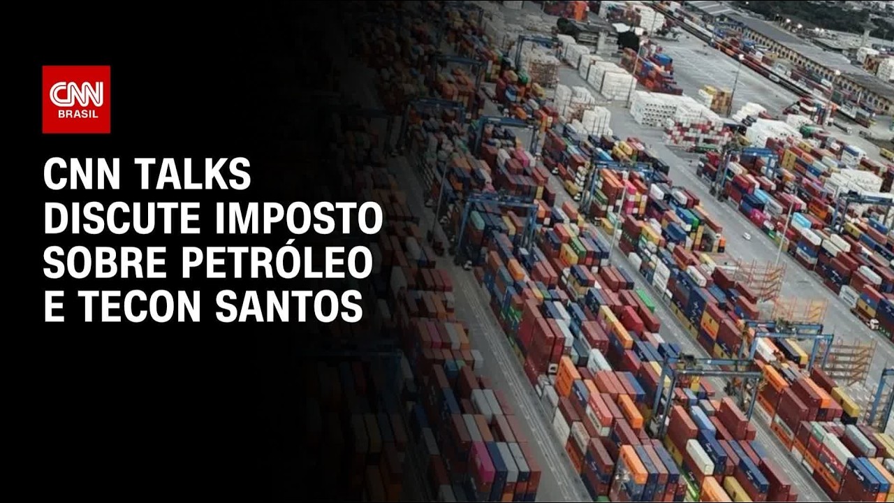 CNN Talks discute imposto sobre petróleo e leilão do Tecon Santos 10 | BASTIDORES CNN