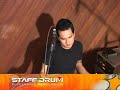 Staff Drum - Electroacoustic Drums - Slim series