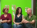 karen page interviews bill johnson, best director nominee for his play wash me and angelina tucic, best actress nominee for her role as jen in wash me.