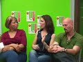 karen page interviews bill johnson, best director nominee for his play wash me and angelina tucic, best actress nominee for her role as jen in wash me.