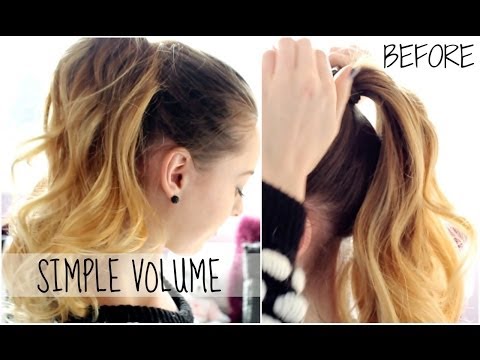how to easy ponytail hairstyles