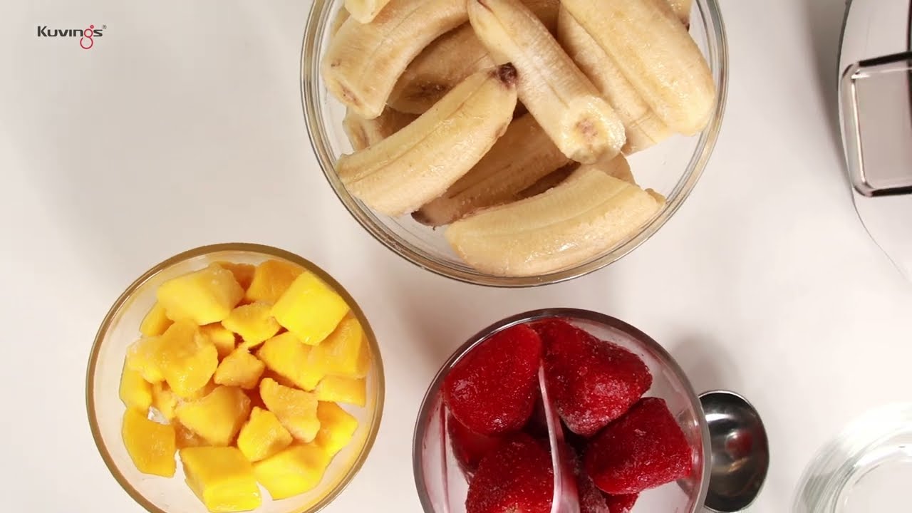 Máy ép chậm hiệu Kuvings KSP-2428CB [Kem Dâu + Chuối] BY https://bepnhatoi.com