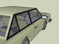 My first car created by Google SketchUp My first car created by Google SketchUp