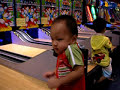 2 years old boy play bowling and get turkey 2 years old boy play bowling and get turkey